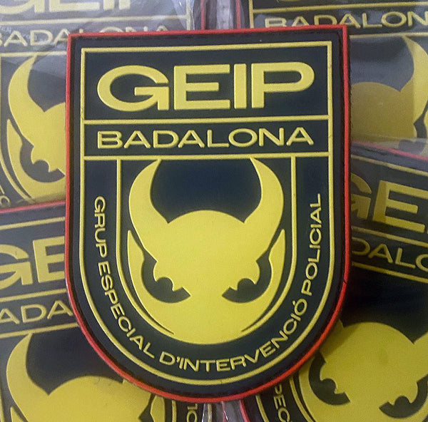Parche Grup Especial d'Intervenció Policial (GEIP) de Badalona (Versió color / versió BV)