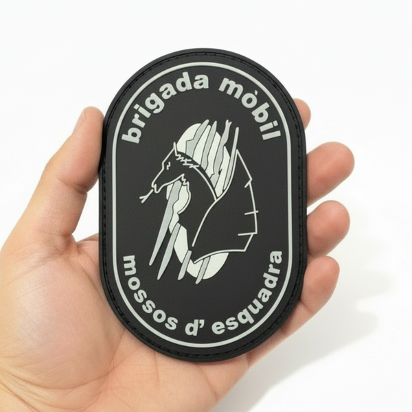 Parche de la BRIMO de los Mossos d'Esquadra (Versión Fluorescente)