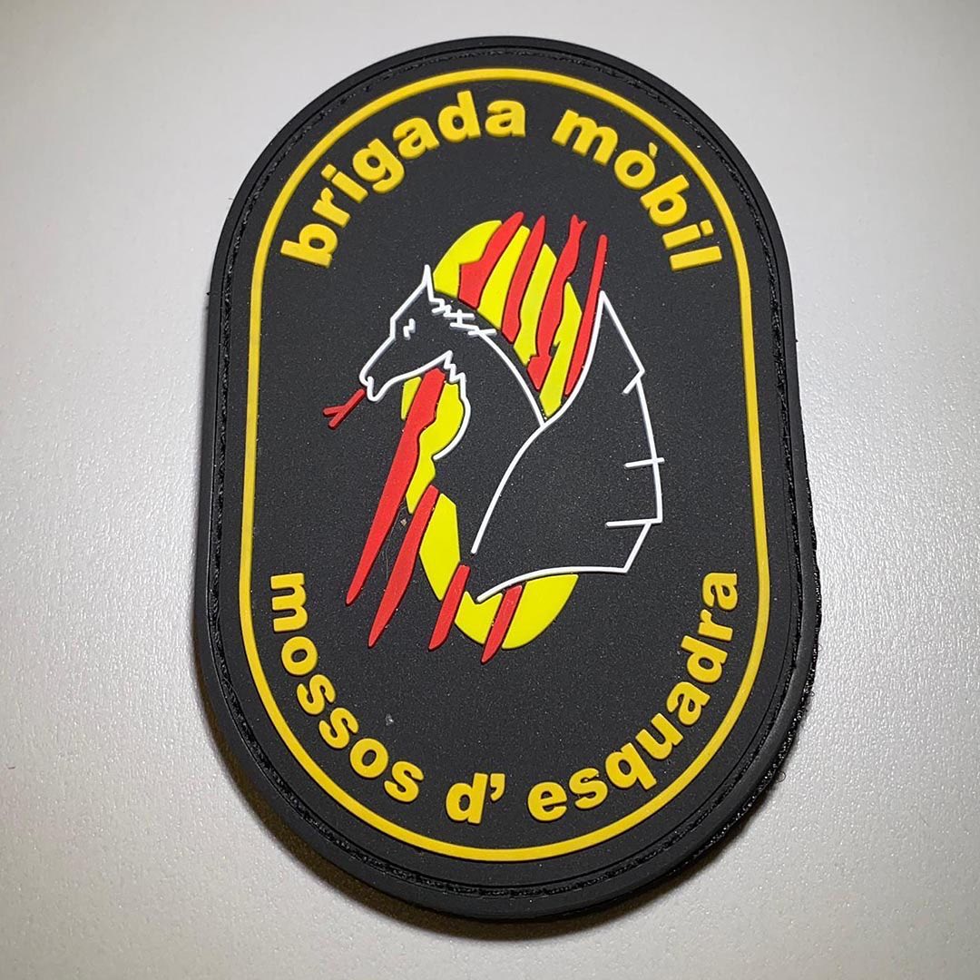 Parche de la BRIMO de los Mossos d'Esquadra