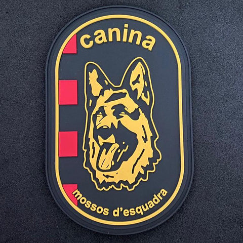 Parche de la Canina de Mossos d'Esquadra