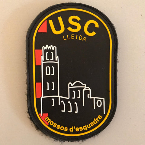 Parche USC Lleida de Mossos d'Esquadra