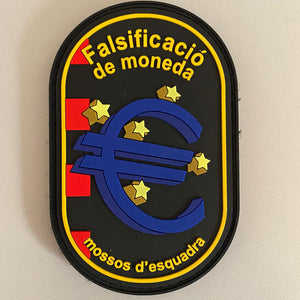 Parche Unitat Central de Falsificació de Moneda (UCFM) de los Mossos d'Esquadra