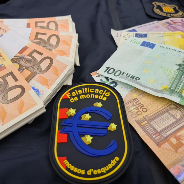 Parche Unitat Central de Falsificació de Moneda (UCFM) de los Mossos d'Esquadra