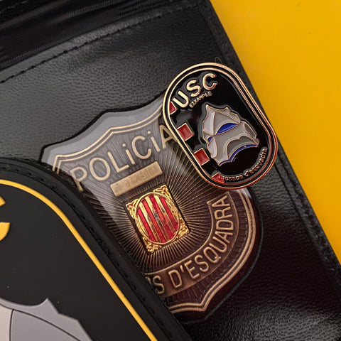 Pin USC Eixample (Barcelona) de Mossos d'Esquadra