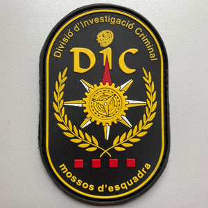 Parche DIC de los Mossos d'Esquadra