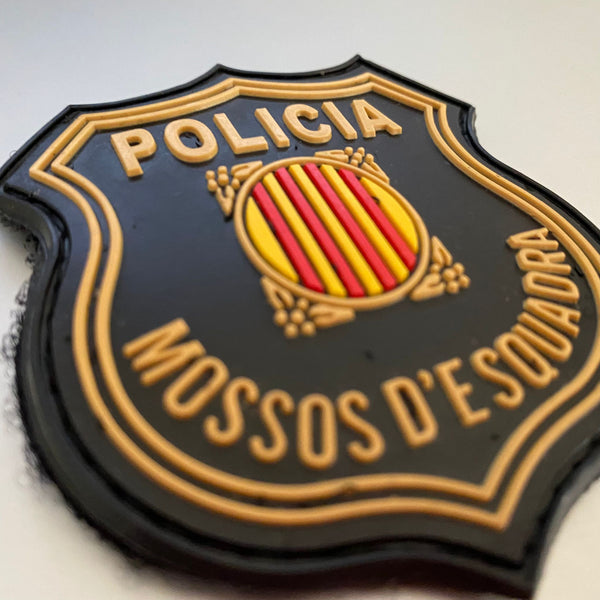 Parche escudo Mossos d'Esquadra Genérico en PVC