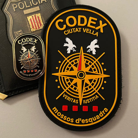 Parche CODEX Ciutat Vella Barcelona (Mossos d'Esquadra)